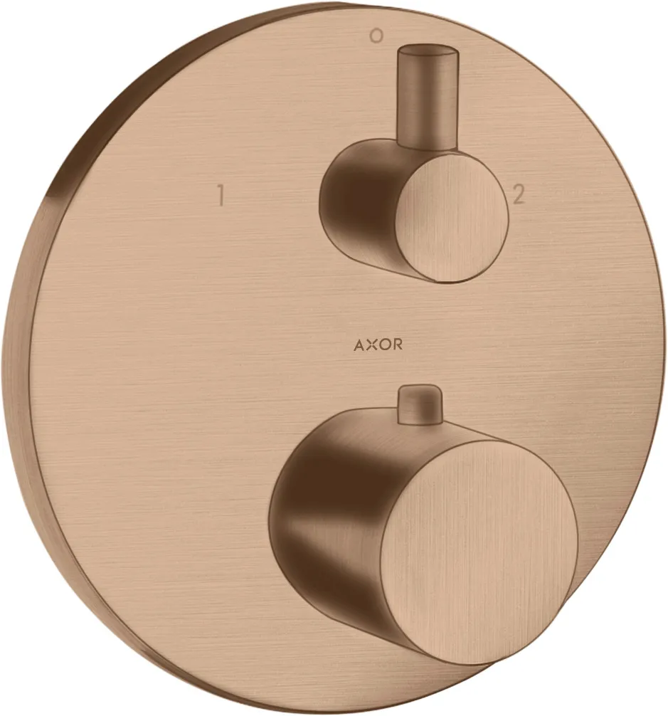 AXOR Uno Termostat, yashirin montaj uchun, shut-off/ oqim almashtirgich bilan