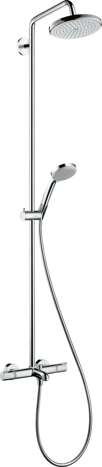 Croma Душевая стойка Showerpipe 220 1jet с термостатом для ванны