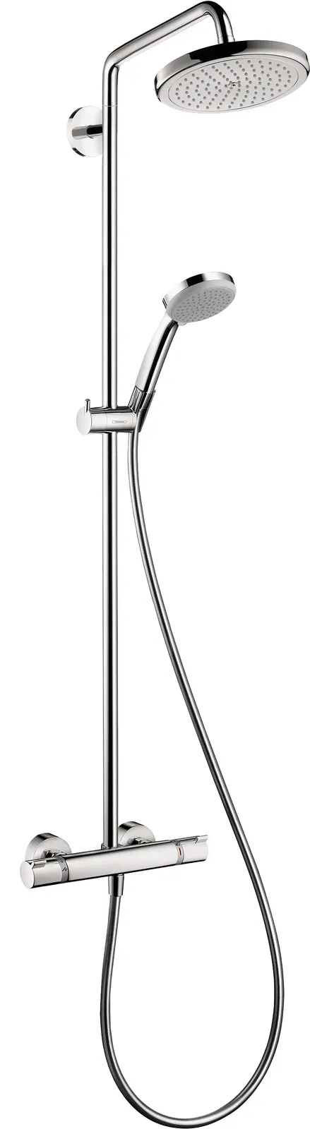 Croma Showerpipe 220 1jet with thermostat
