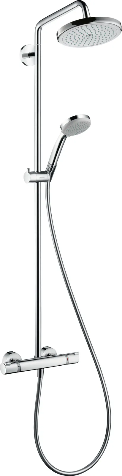 Croma Showerpipe 220 1jet with thermostat