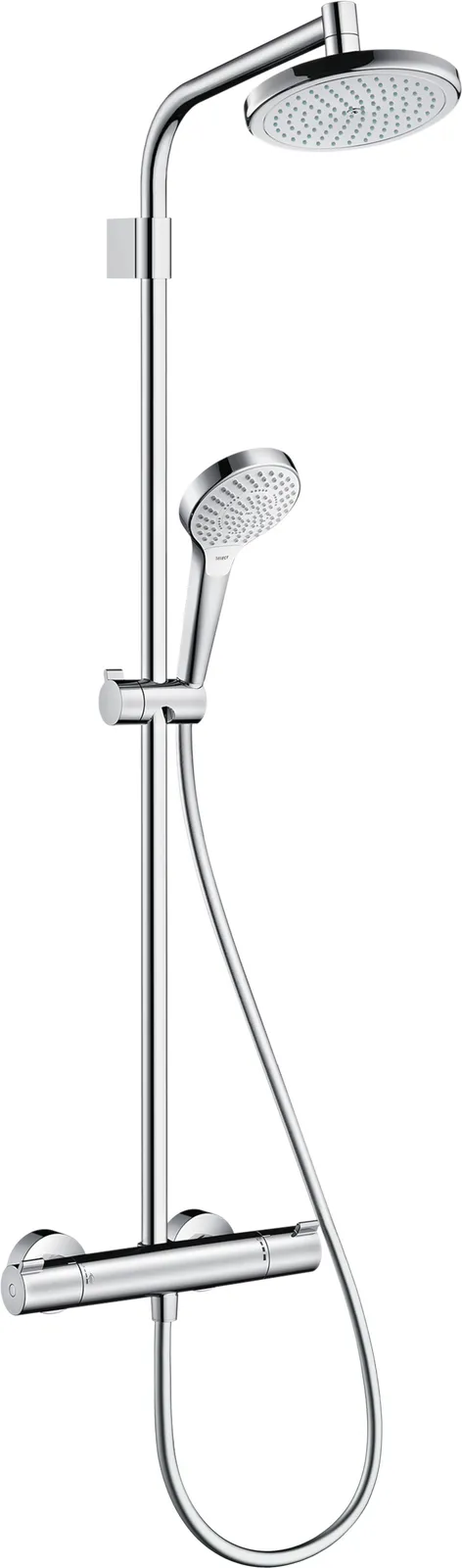 Croma Showerpipe dush ustuni Top 220 1jet, termostat bilan