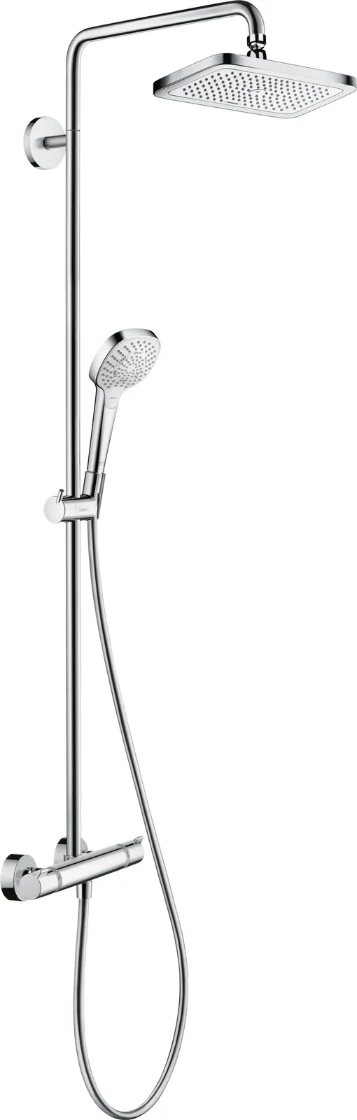 Croma E Душевая стойка Showerpipe 280 1jet с термостатом Ecostat Comfort
