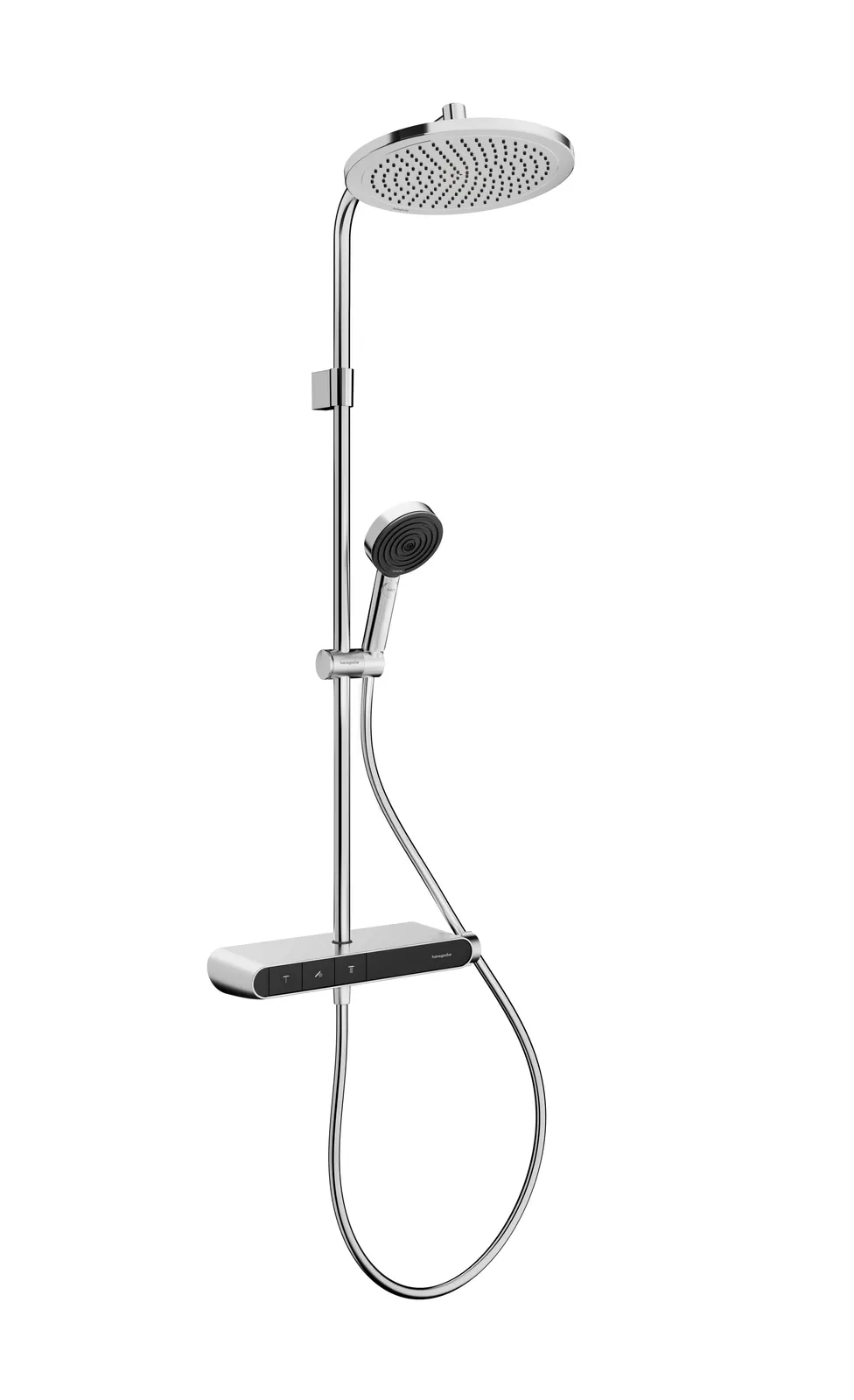 Croma S Душевая стойка Showerpipe 280 1jet с термостатом для ванны ShowerTablet Select 360 Varia