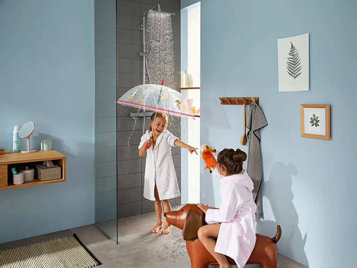 Croma Select E Dush toʻplami 110 Multi, dush shtangasi 90 sm bilan
