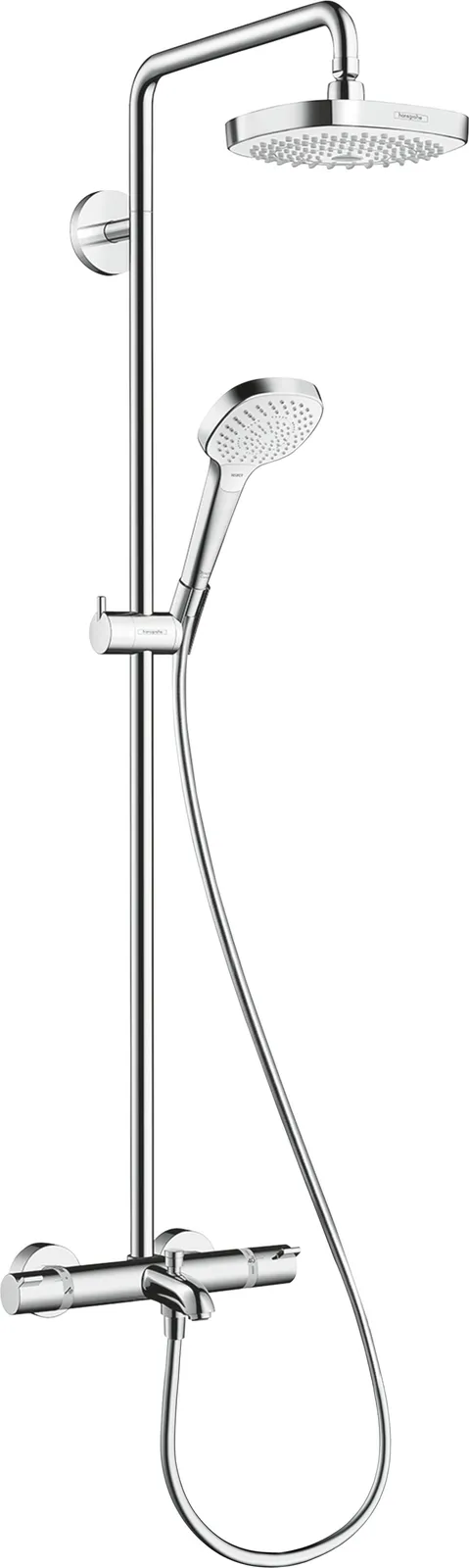 Croma Select E Душевая стойка Showerpipe 180 2jet с термостатом для ванны