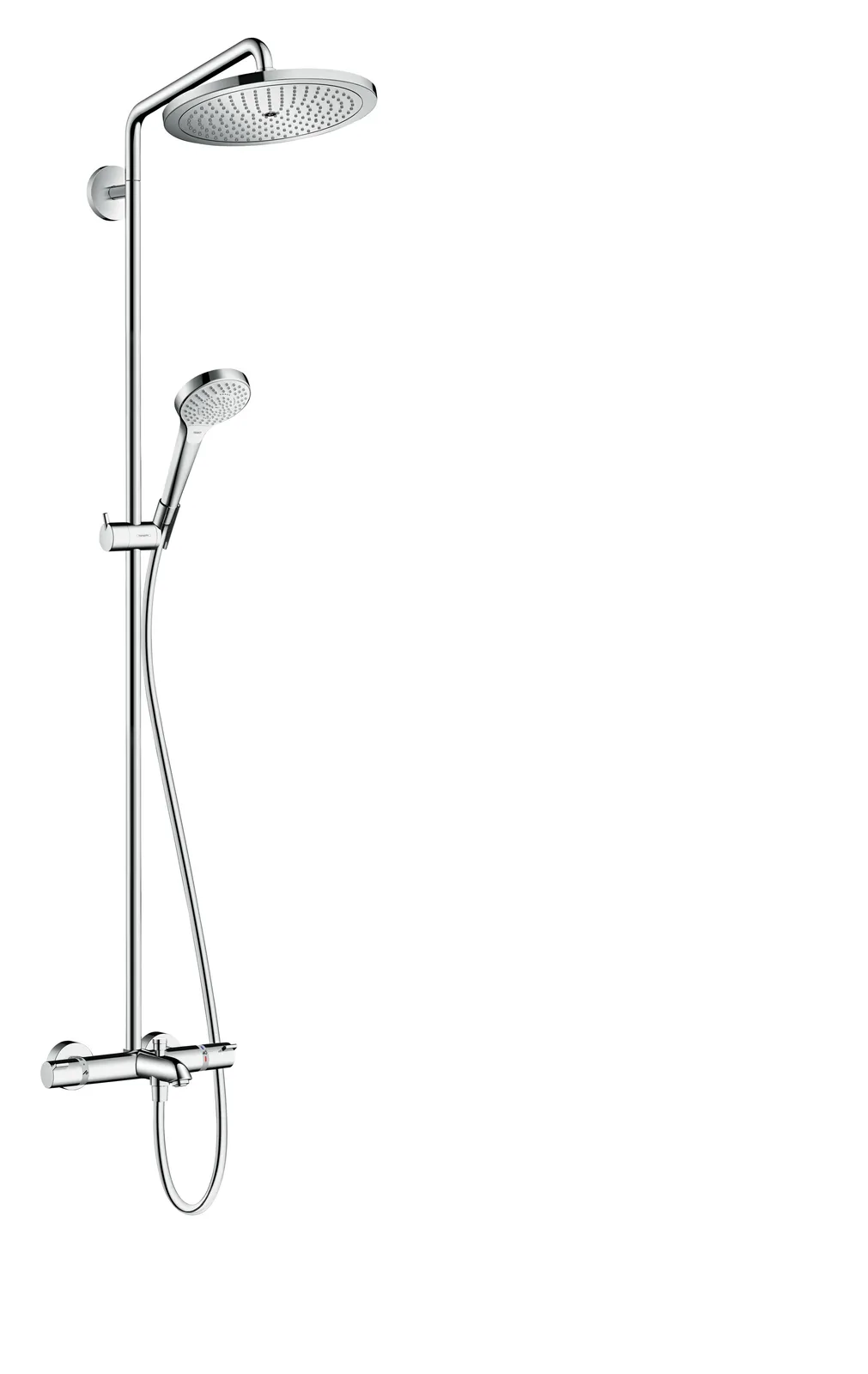 Croma Select S Showerpipe 280 1jet with bath thermostat