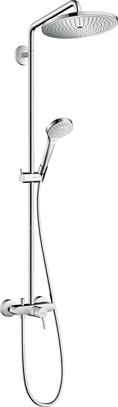 Croma Select S Showerpipe 280 1jet with single-lever mixer
