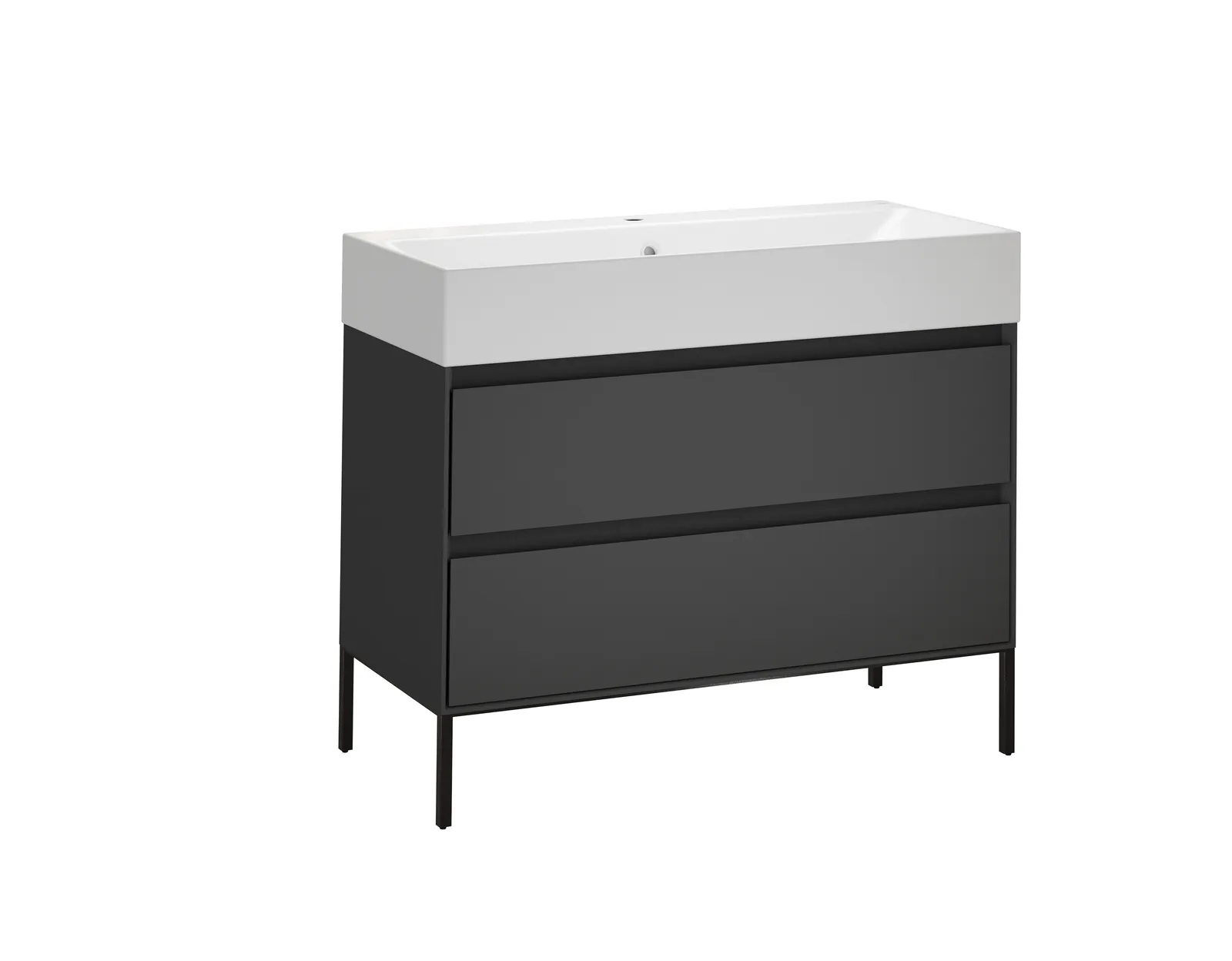 CubeStack Тумба под раковину для furniture раковины и раковины-чаши с отверстием под смеситель 100 x 50 см