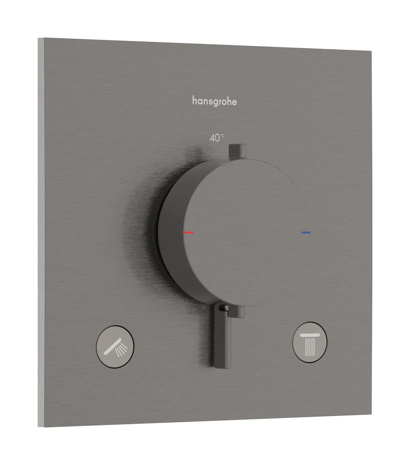 Ecostat Comfort E Termostat, yashirin montaj uchun, 2 funksiyalar uchun