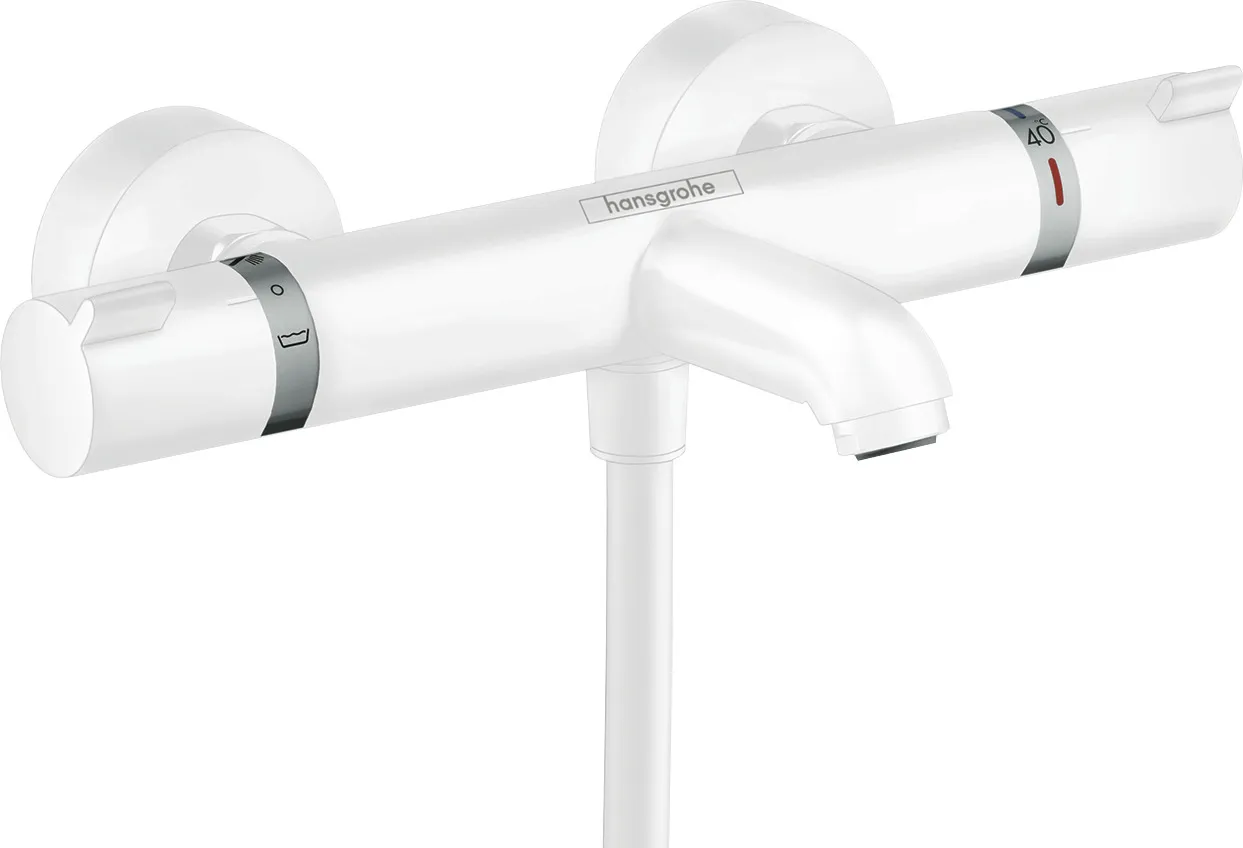 Ecostat Comfort Bath thermostat for exposed installation