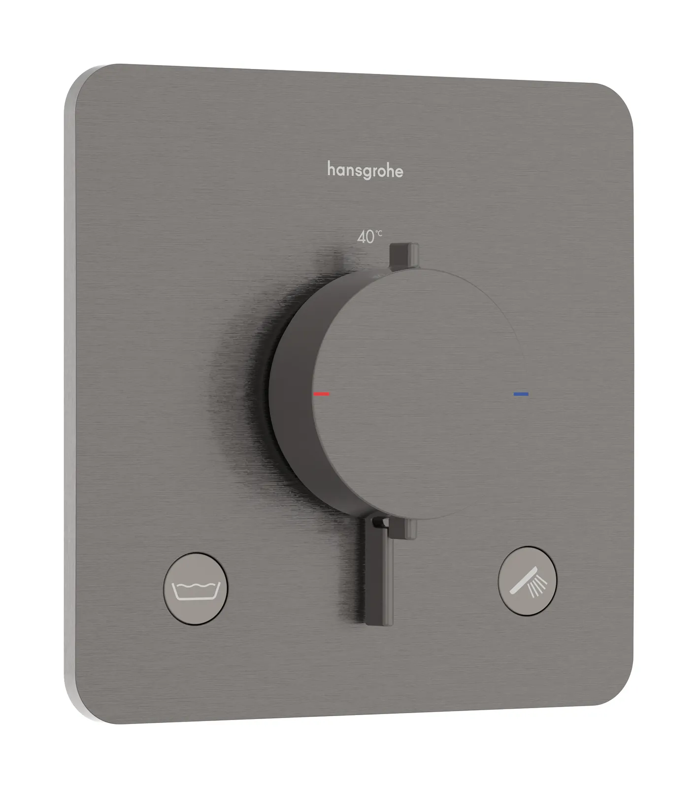 Ecostat Comfort Q Termostat, yashirin montaj uchun, 2 funksiyalar uchun, EN 1717 boʻyicha oʻrnatilgan xavfsizlik kombinatsiyasi bilan