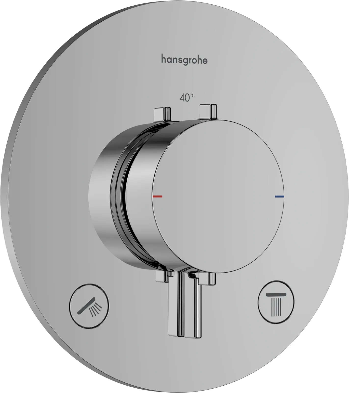 Ecostat Comfort S Термостат для скрытого монтажа для 2 функций