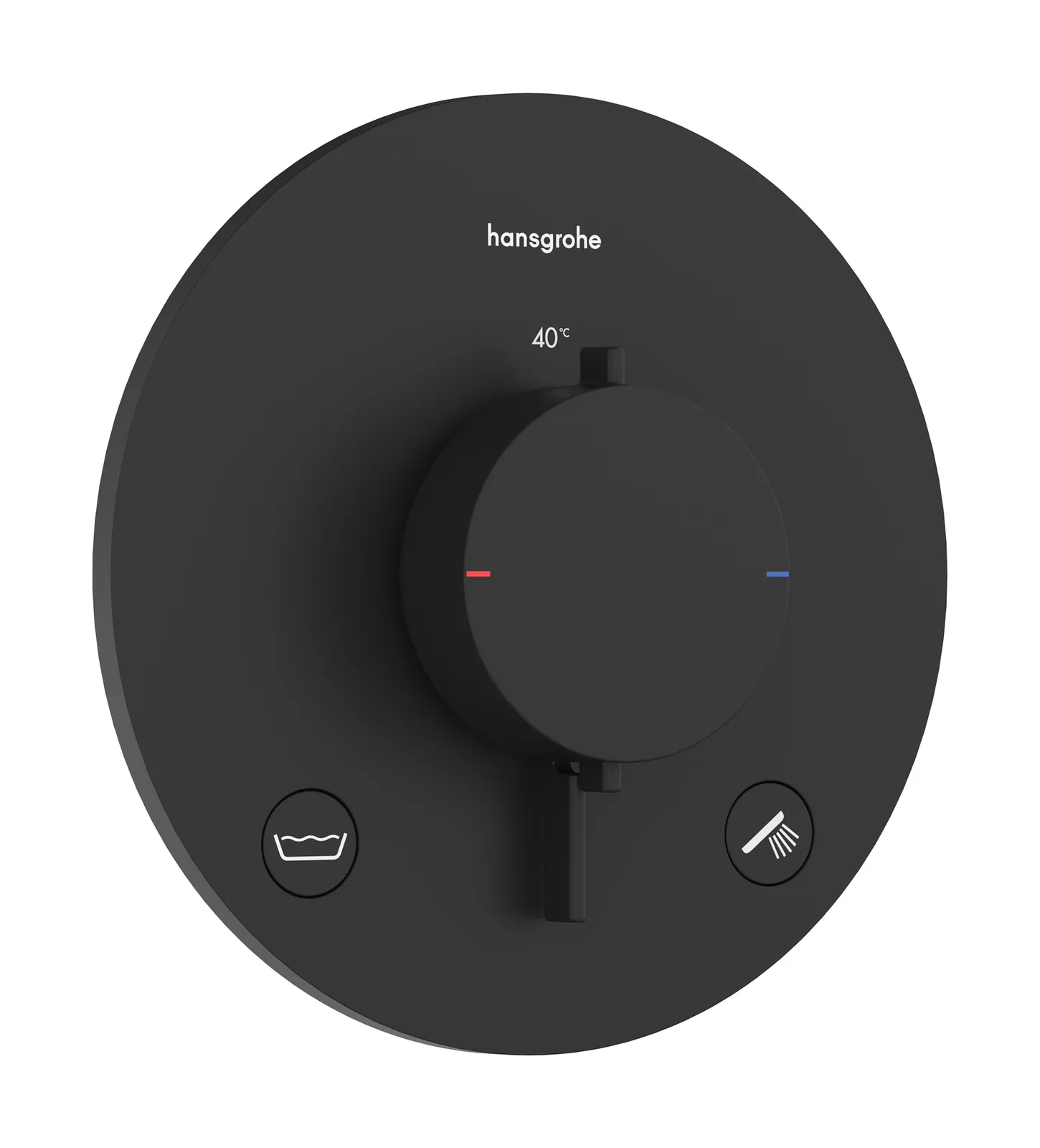 Ecostat Comfort S Termostat, yashirin montaj uchun, 2 funksiyalar uchun, EN 1717 boʻyicha oʻrnatilgan xavfsizlik kombinatsiyasi bilan