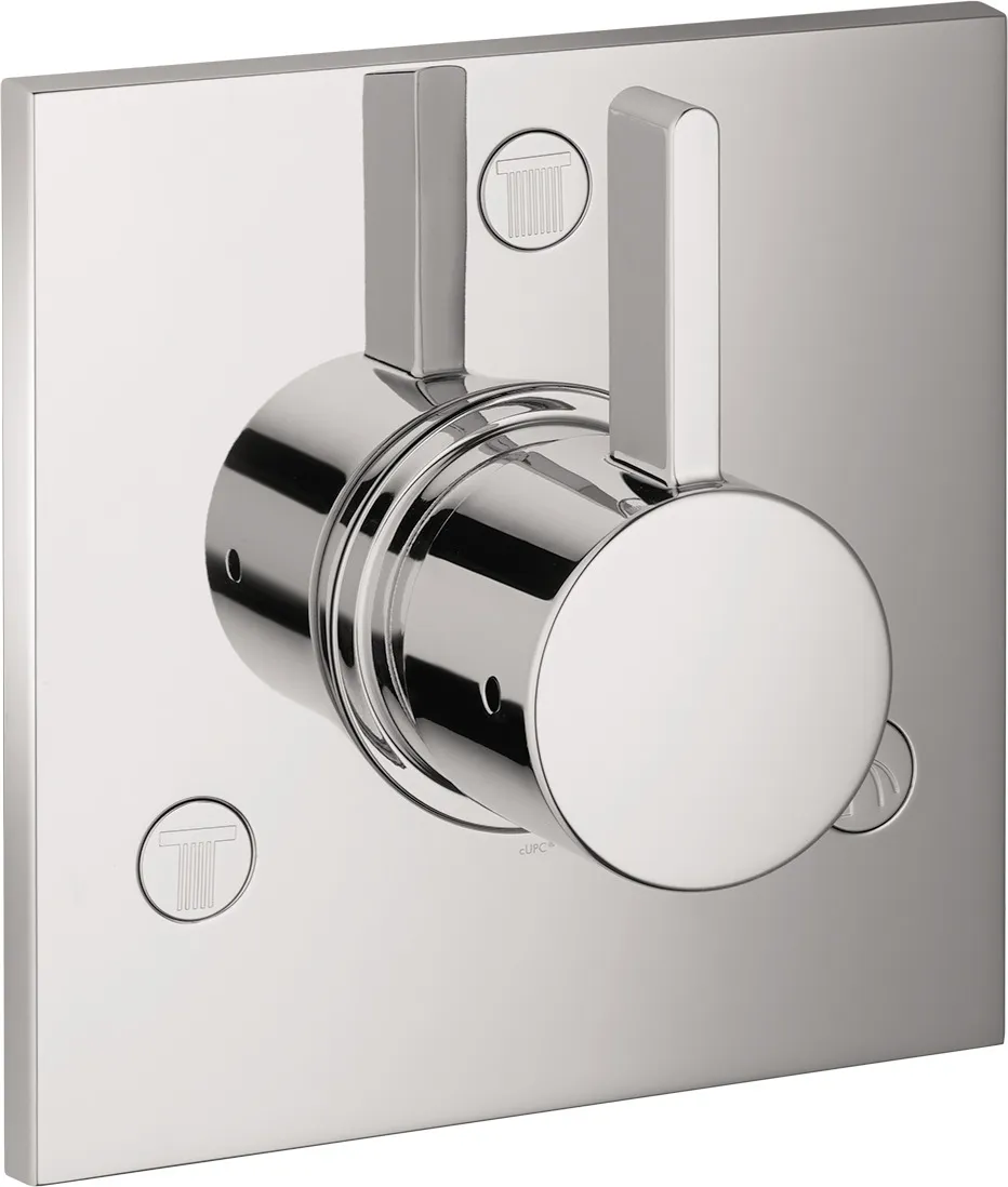 Ecostat Shut-off/ переключателем потоков S Trio/ Quattro для скрытого монтажа