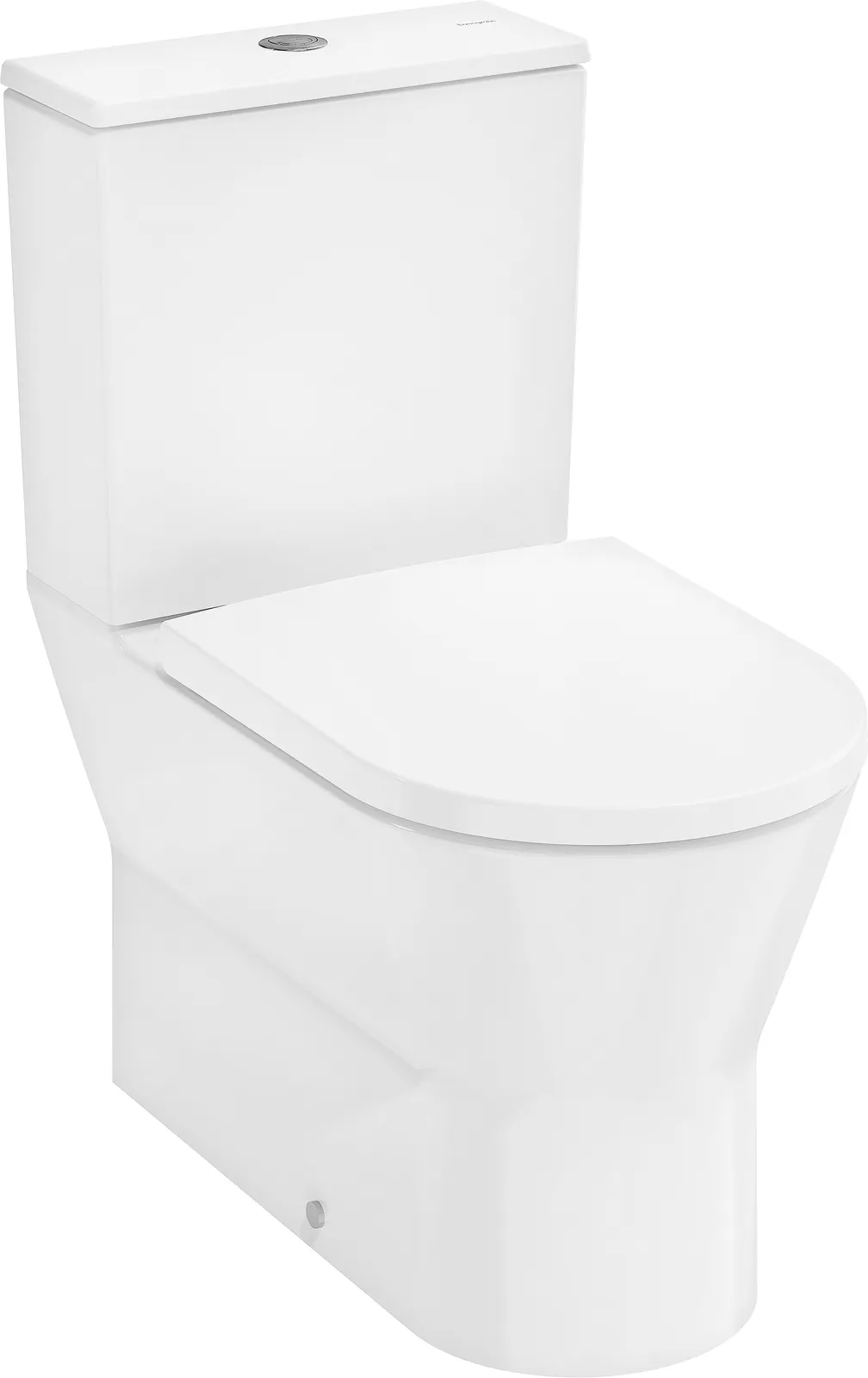 EluPura Original S Podlahové унитаз 640 se spod.zadním vývodem, splachování AquaChannel Flush, splach. nádržka, sedátko s poklopem