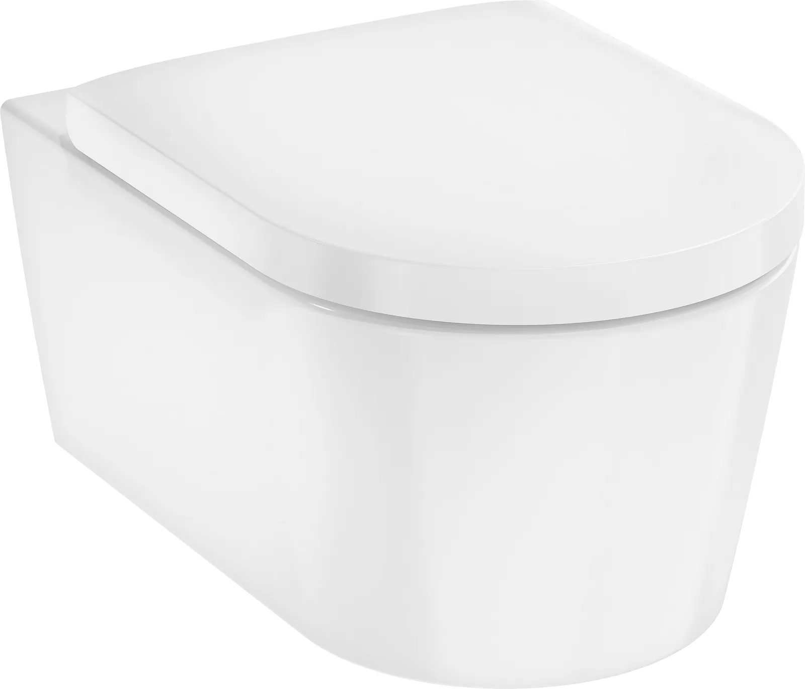 EluPura S Wall-hung WC set AquaHelix Flush, SmartClean with WC seat with lid with SoftClose and QuickRelease