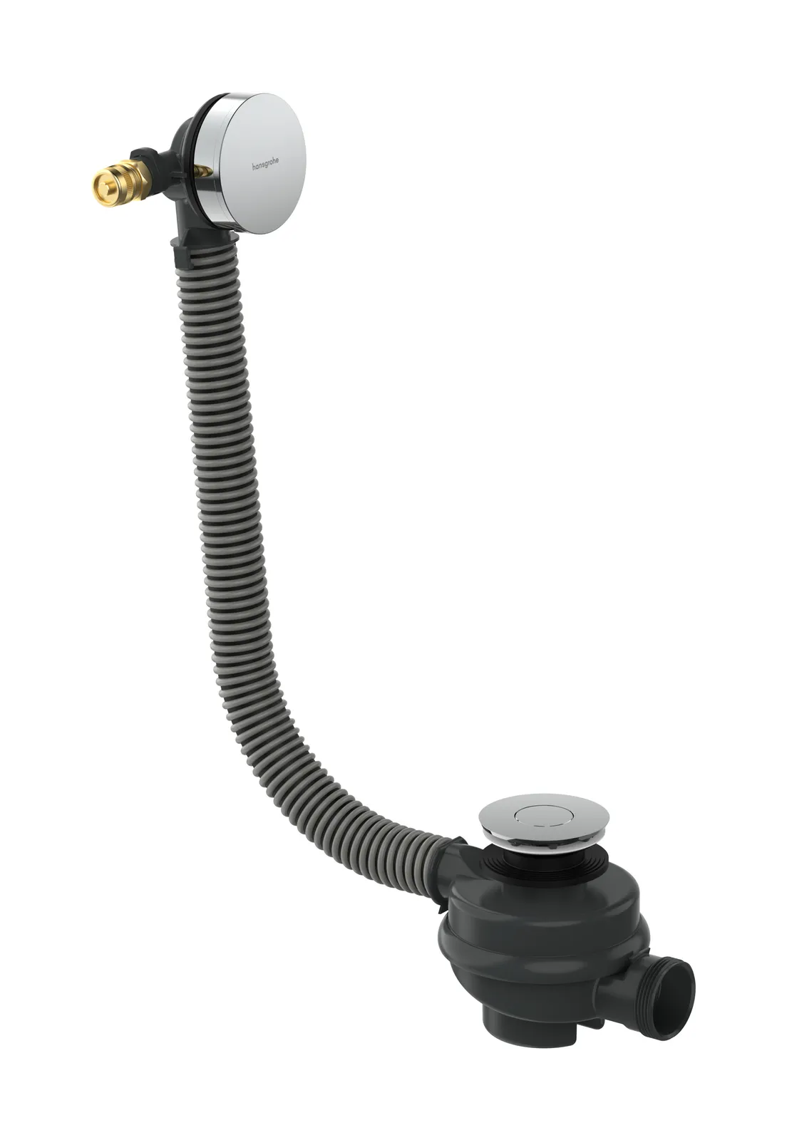Exafill Complete set concealed part (basic set) and external part (finish set) waste with overflow for baths