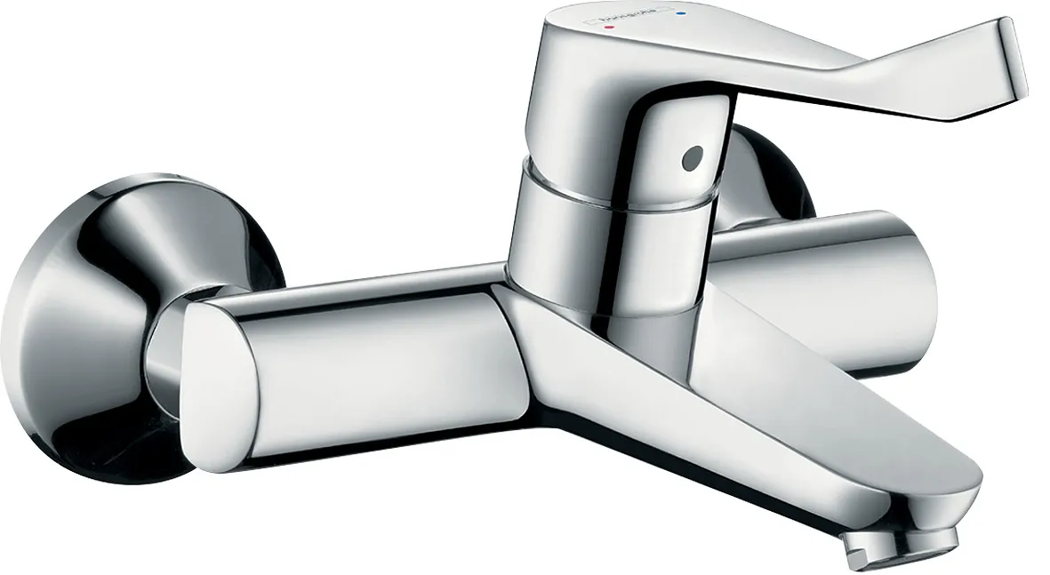 Focus Single-lever basin mixer for exposed installation with extended handle 12, 1 cm