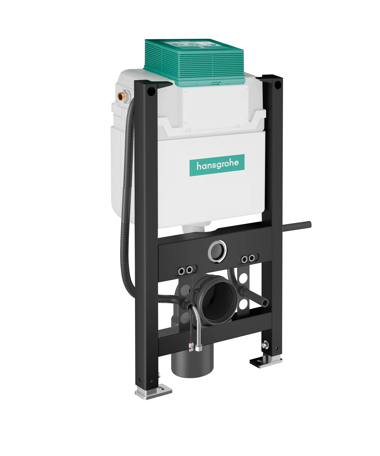 IFrame universal Installation system with concealed cistern with automatic flush, electronic, 820, HDPE