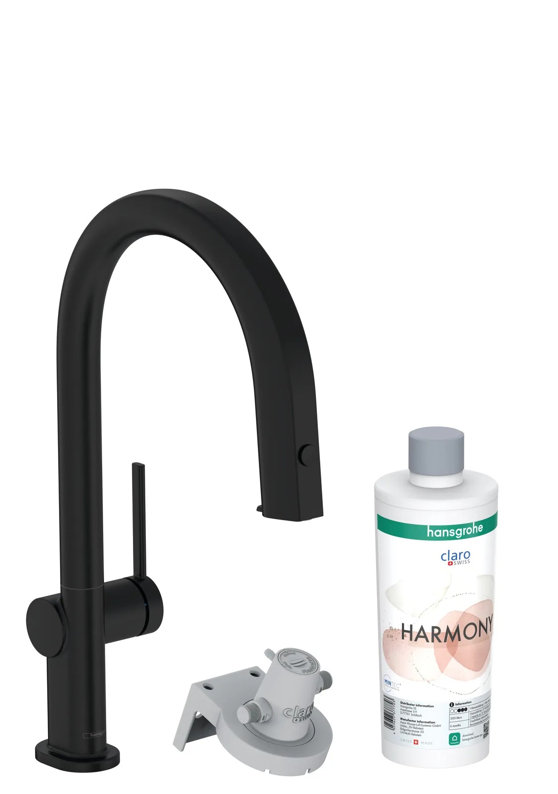 Aqittura M91 Система фильтрации FilterSystem 210, выдвижным изливом, 1jet, sBox, стартовым набором
