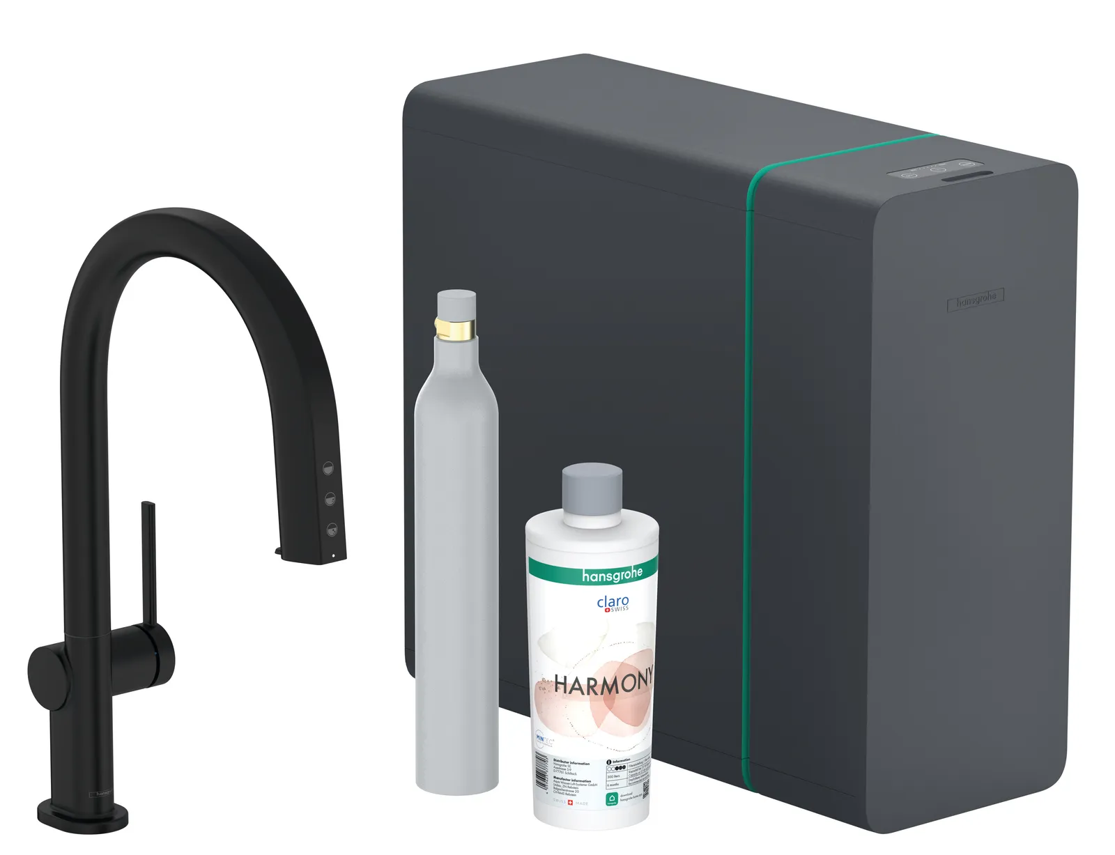 Aqittura M91 SodaSystem 210, pull-out spout, 1jet, sBox CH
