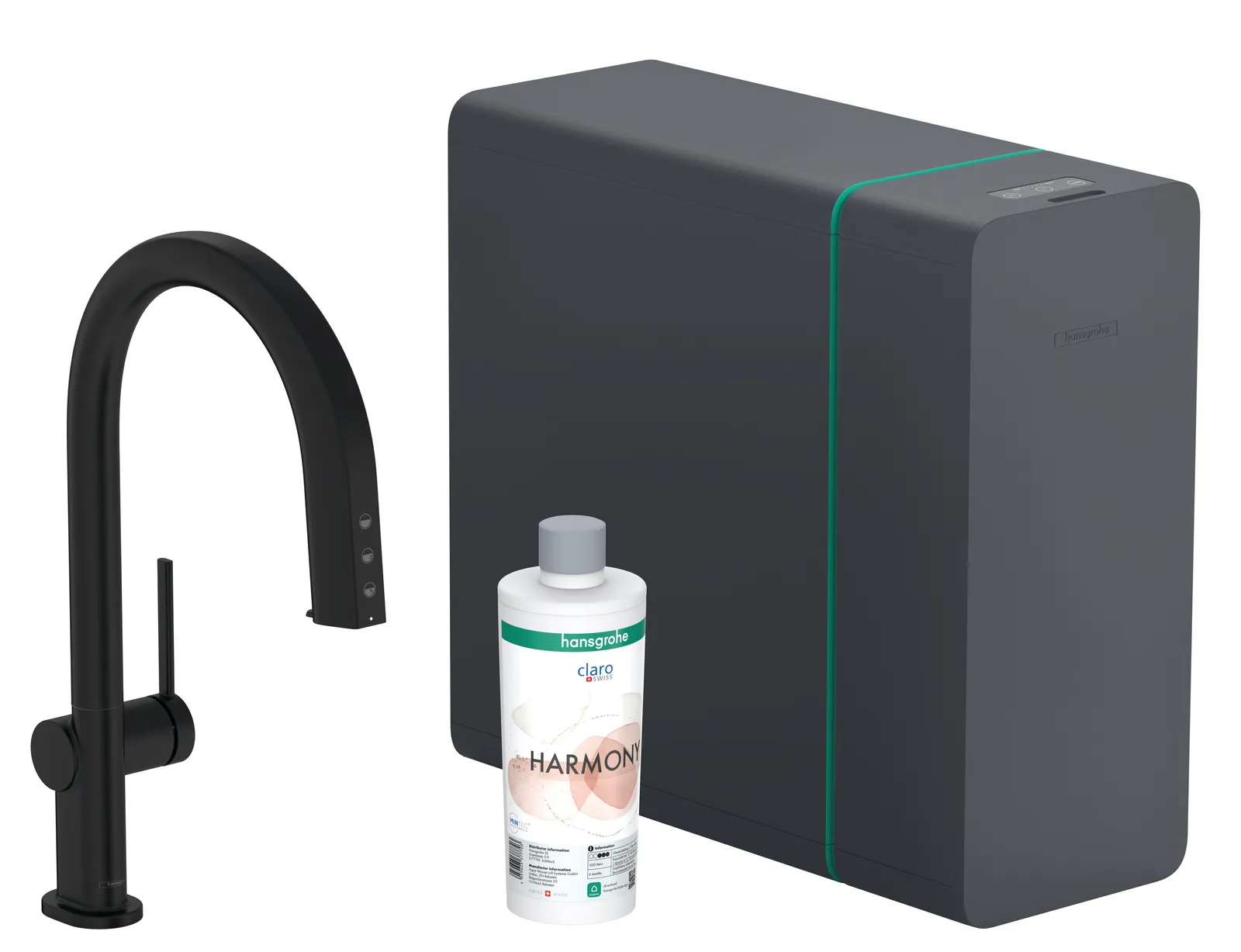 Aqittura M91 SodaSystem 210, pull-out spout, 1jet, sBox lite