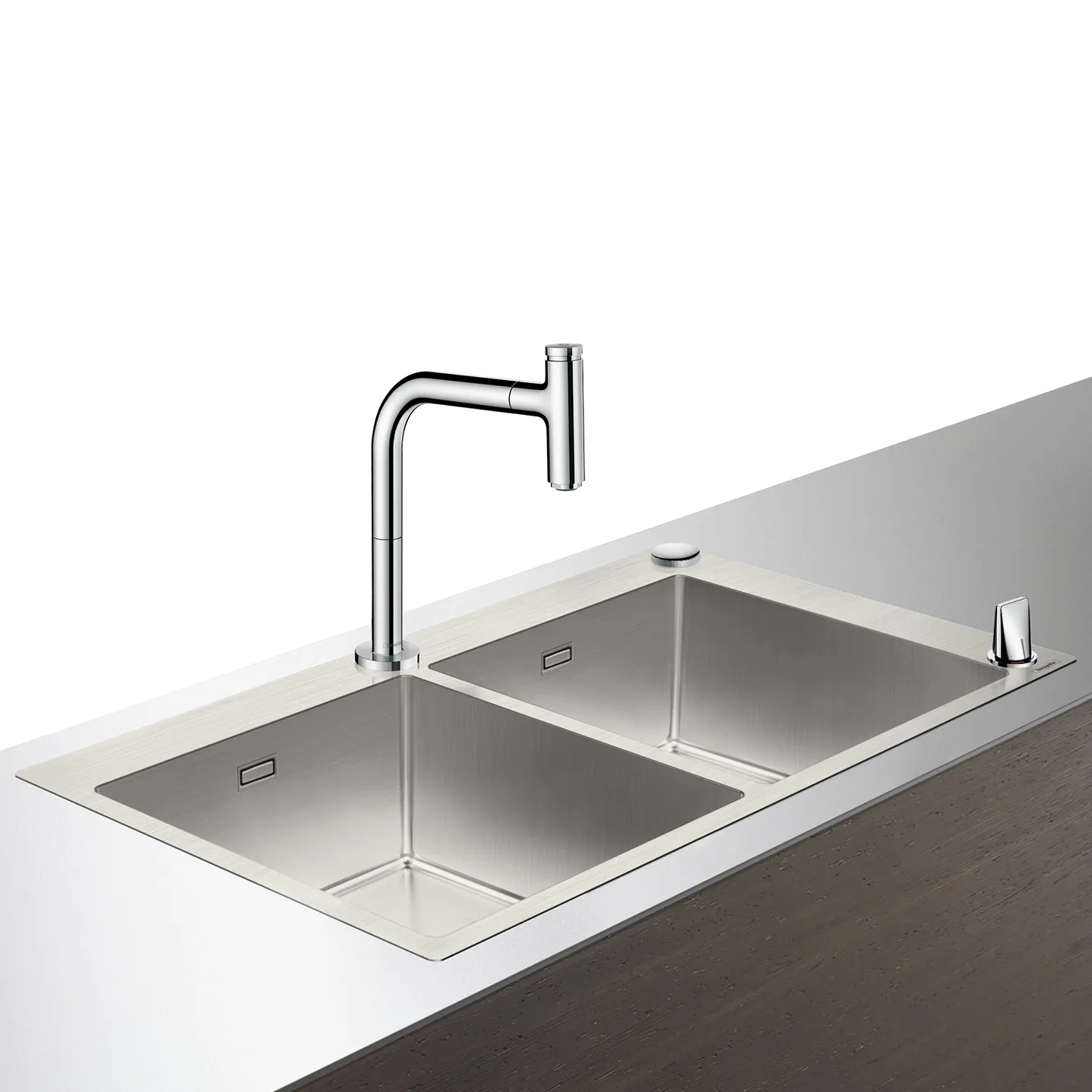 C71 C71-F765-10 комбинация мойки и смесителя 370/370