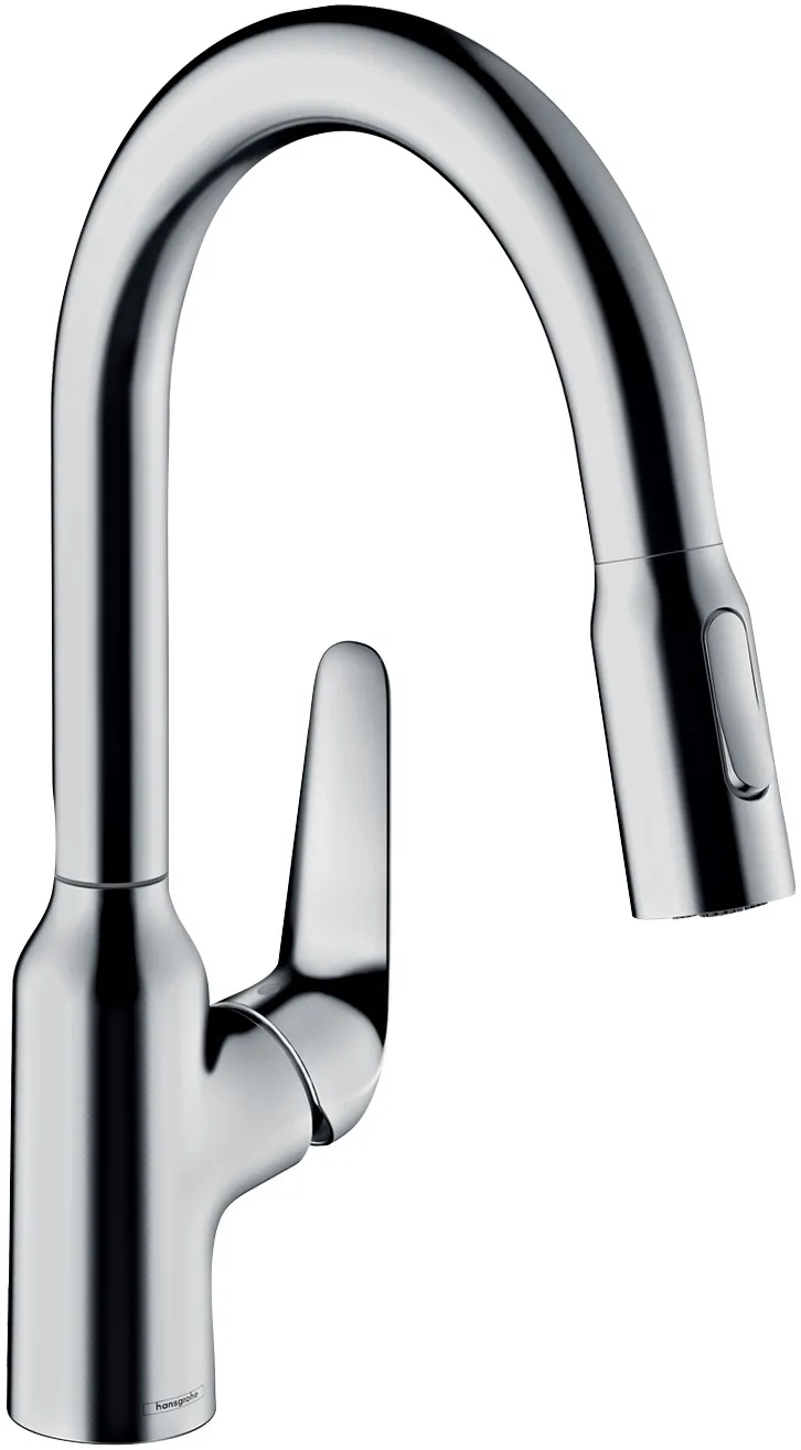 Focus M42 Single-lever kitchen mixer 180, pull-out shower, 2jet