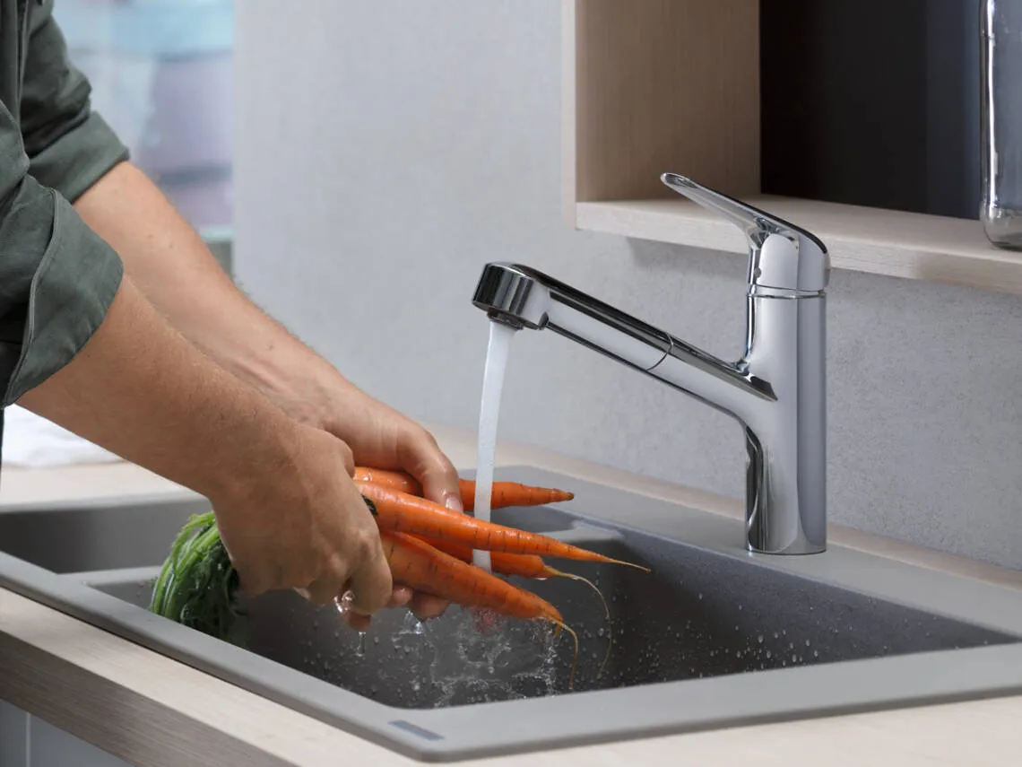 Focus M42 Single-lever kitchen mixer 220, 1jet