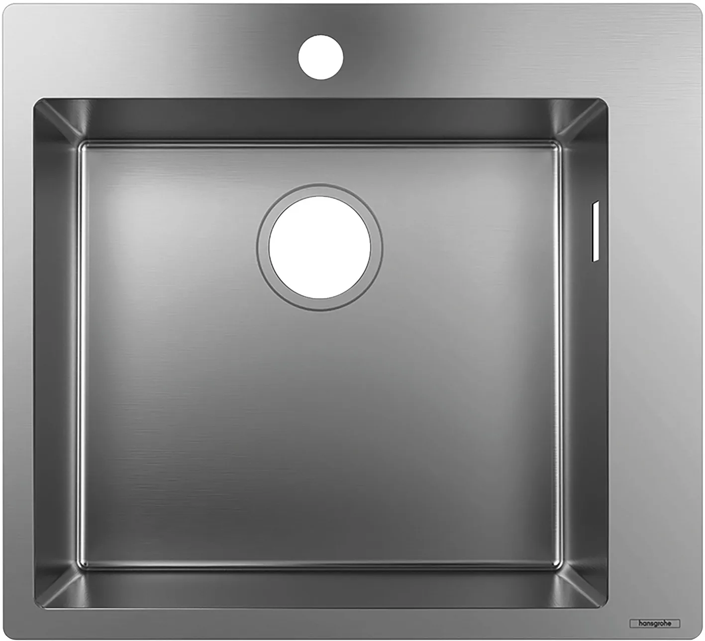 S71 S711-F450 oʻrnatiladigan oshxona moykasi 450