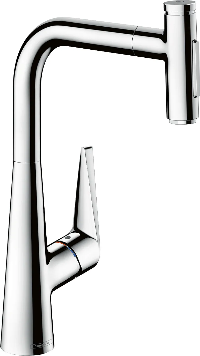 Talis Select M51 Single lever kitchen mixer 300, pull-out spray, 2jet