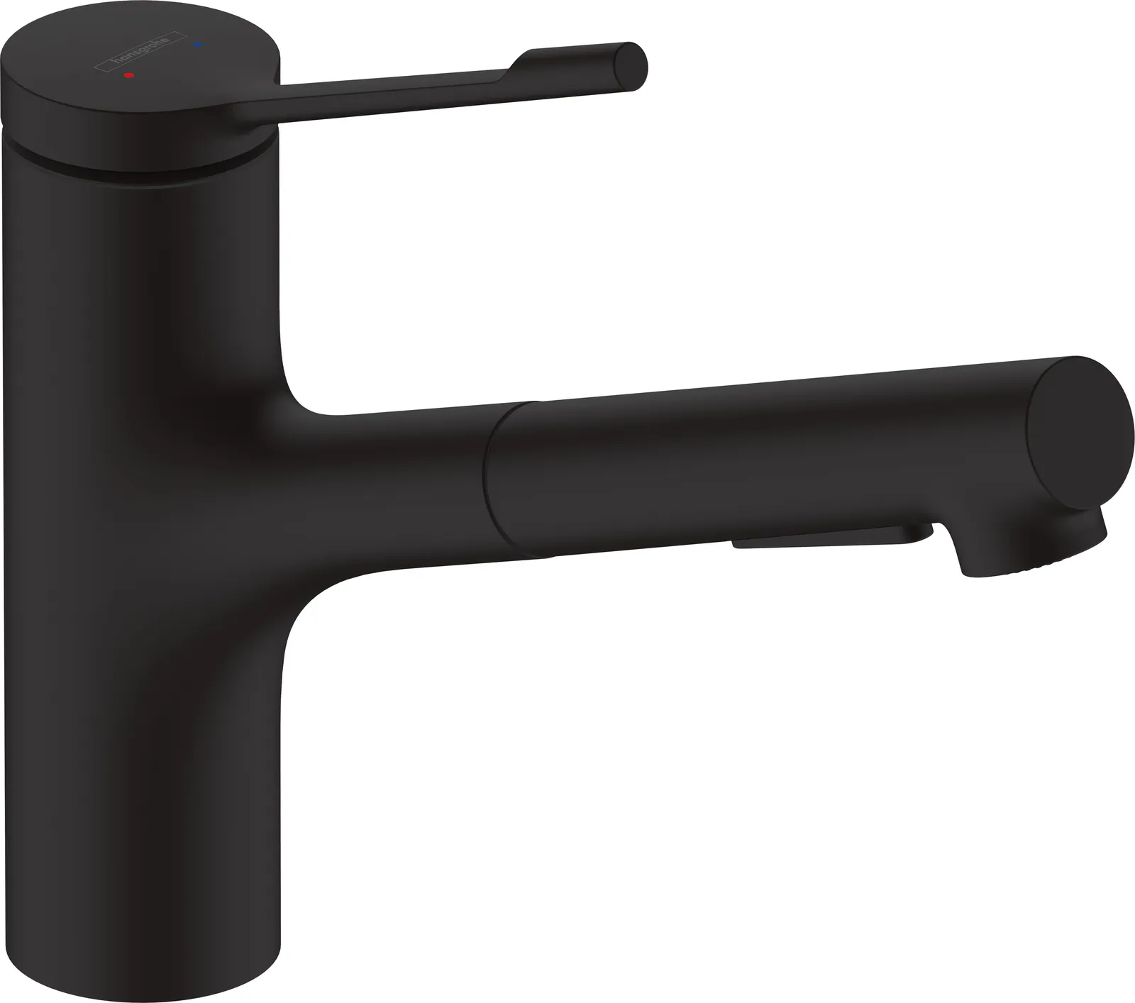 Zesis Lean M34 Single lever kitchen mixer 150, pull-out spray, 2jet