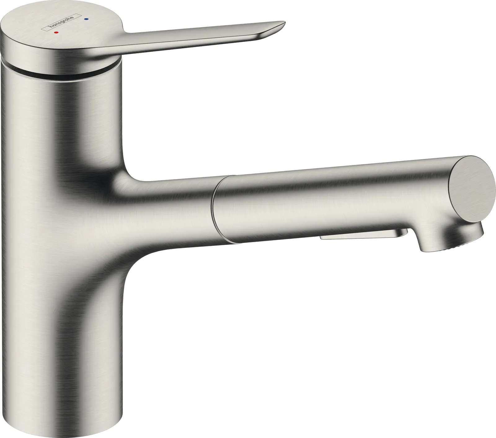 Zesis M33 Single lever kitchen mixer 150, metal pull-out spray, 2jet, sBox
