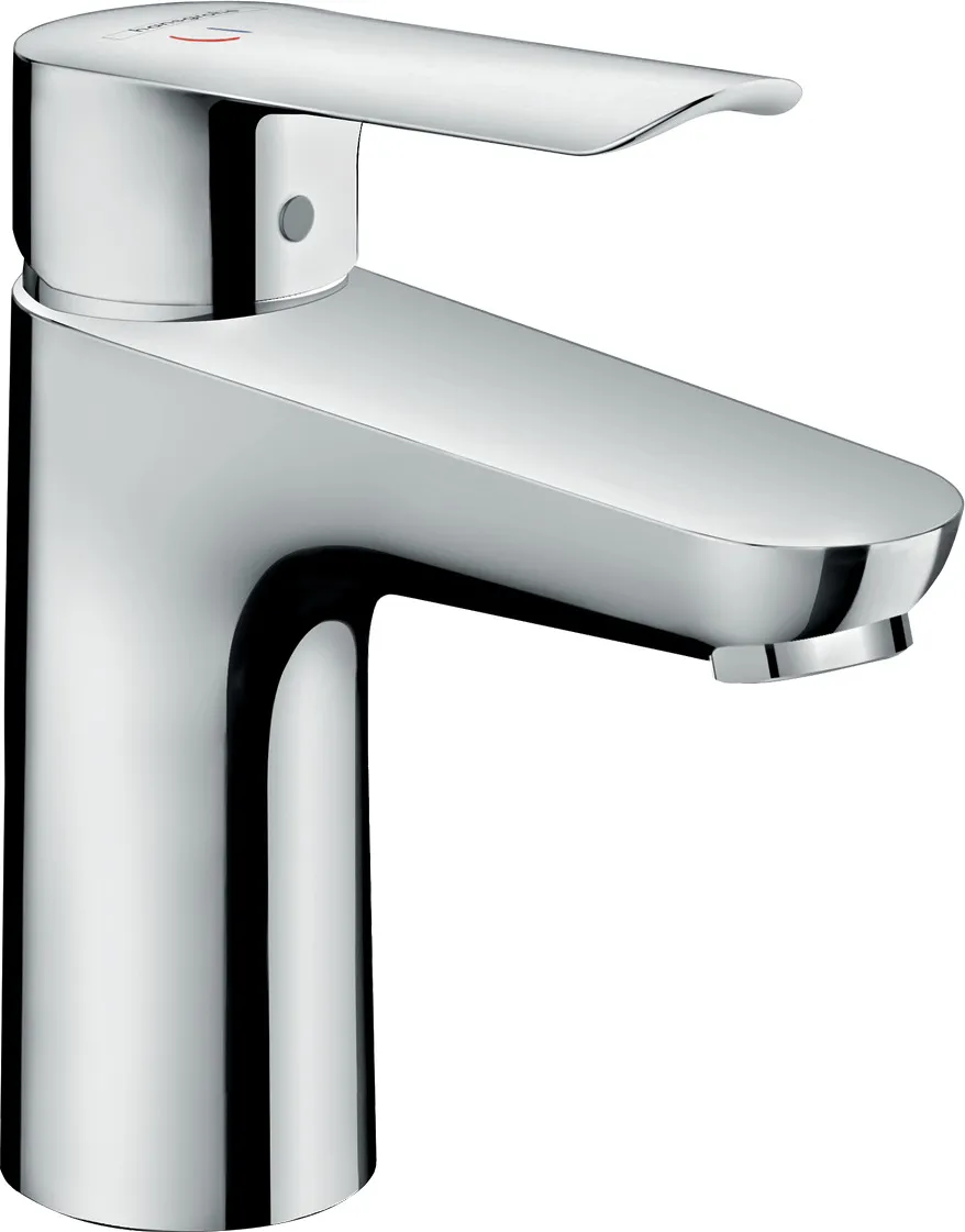 Logis E Single-lever basin mixer 100 CoolStart with waste valve pop-up
