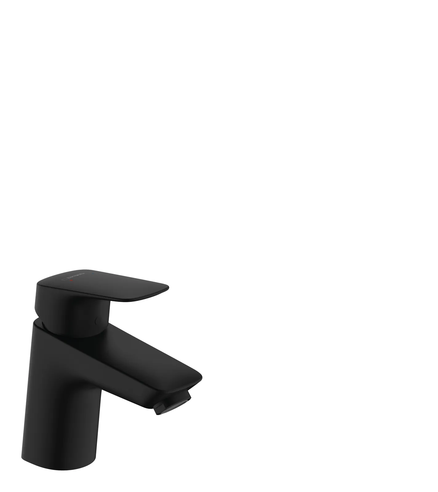 Logis Bir dastali lavabo aralashtirgichi 70, push-open drenaj klapani bilan