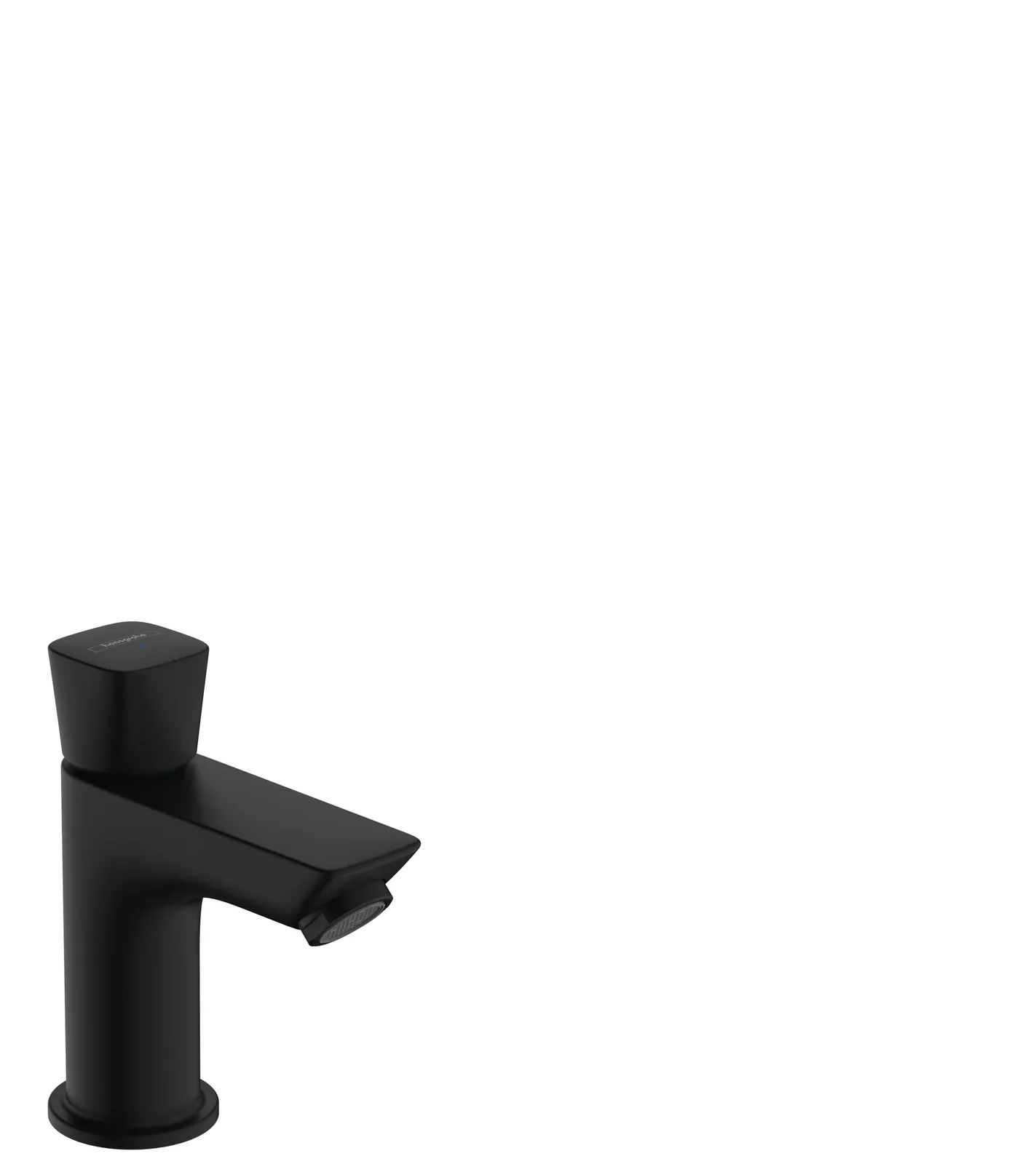 Logis Q Pillar tap 80 for cold or pre-mixed water without waste valve