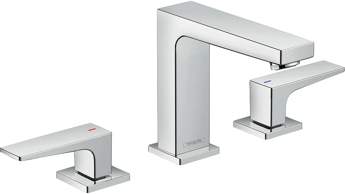 Metropol Basin mixer 110 3-hole with pop-up waste