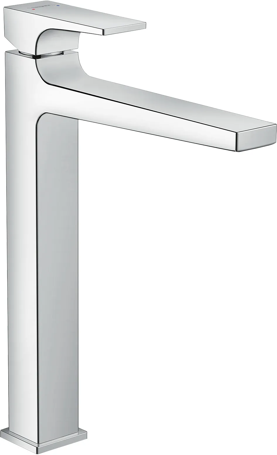 Metropol Single lever basin mixer 260 with lever handle for bowl basins without waste