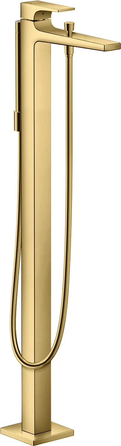 Metropol Single lever bath mixer floor-standing with lever handle