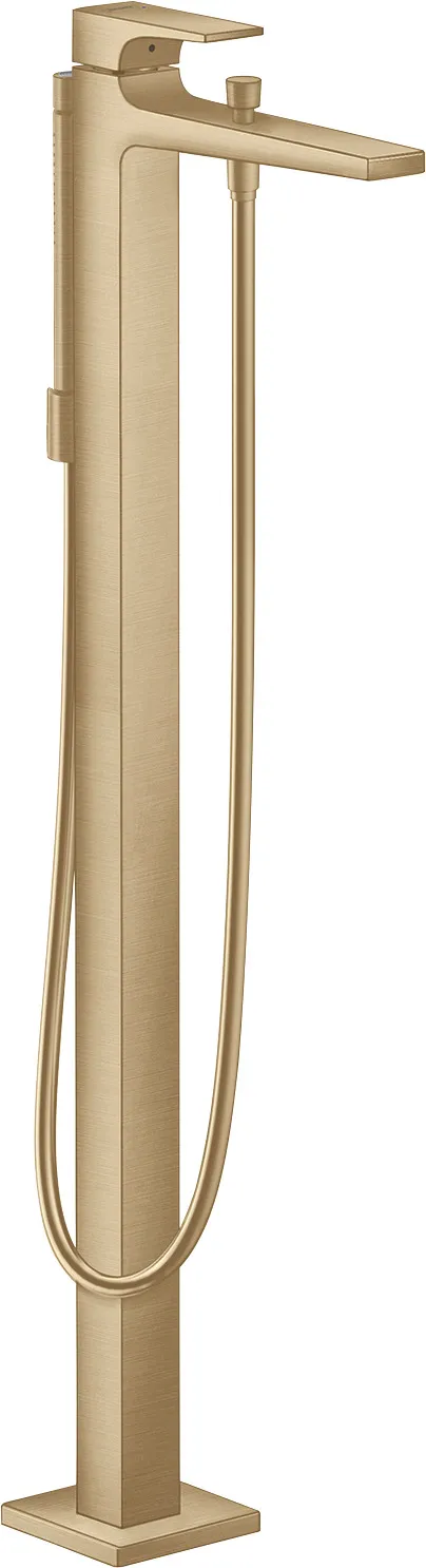 Metropol Single lever bath mixer floor-standing with lever handle