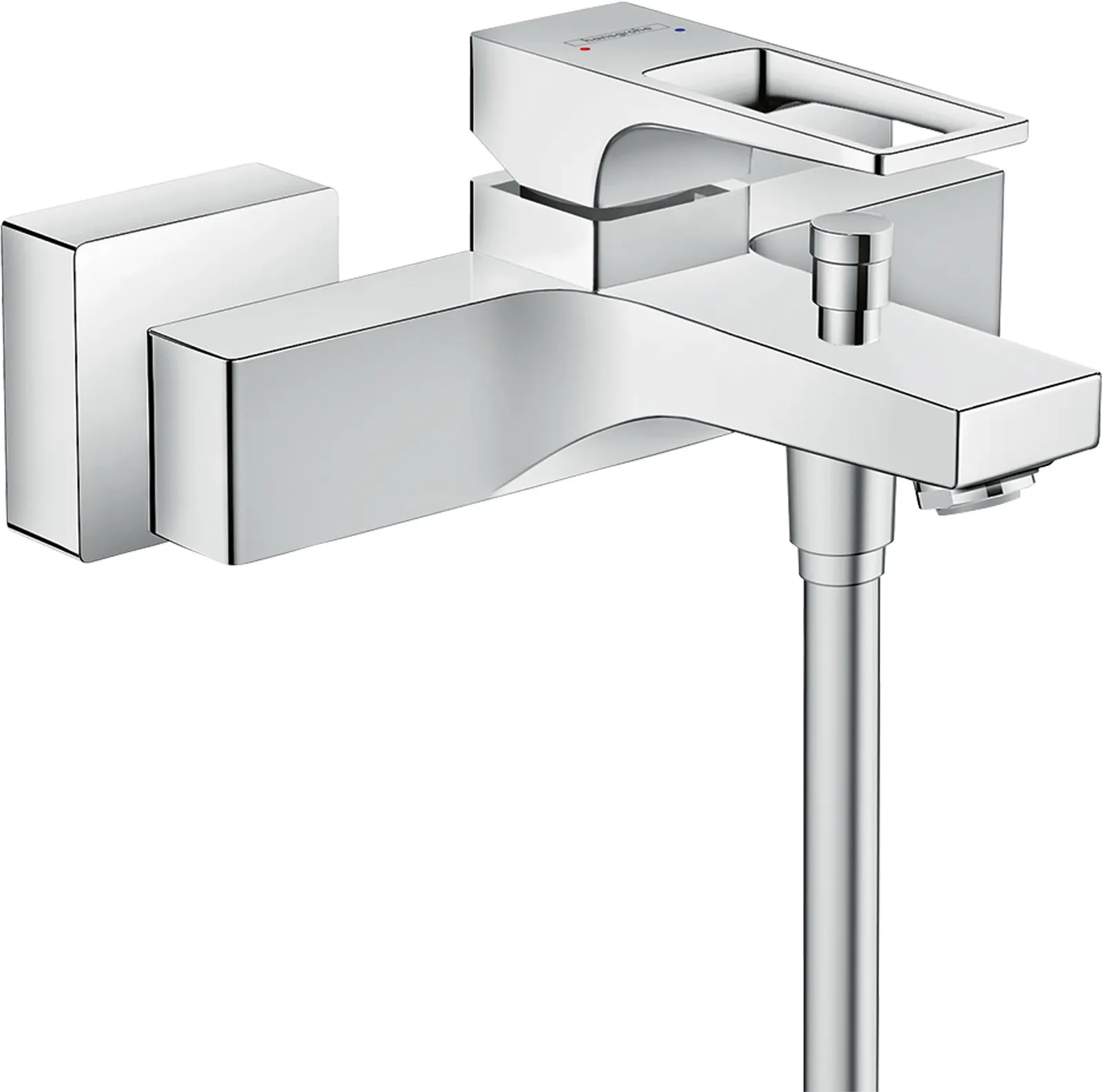 Metropol Single lever bath mixer for exposed installation with loop handle
