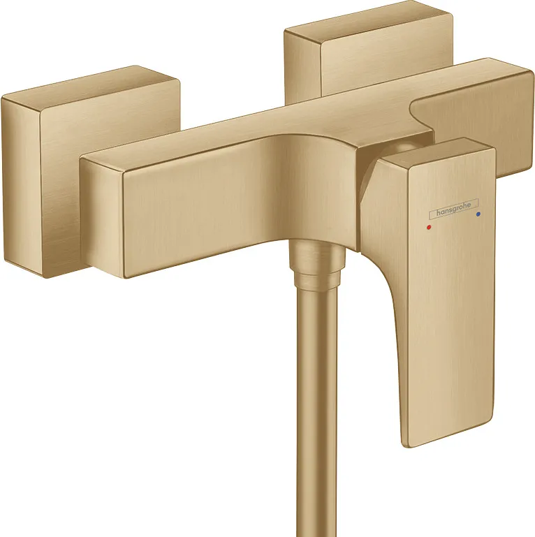 Metropol Single lever shower mixer for exposed installation with lever handle
