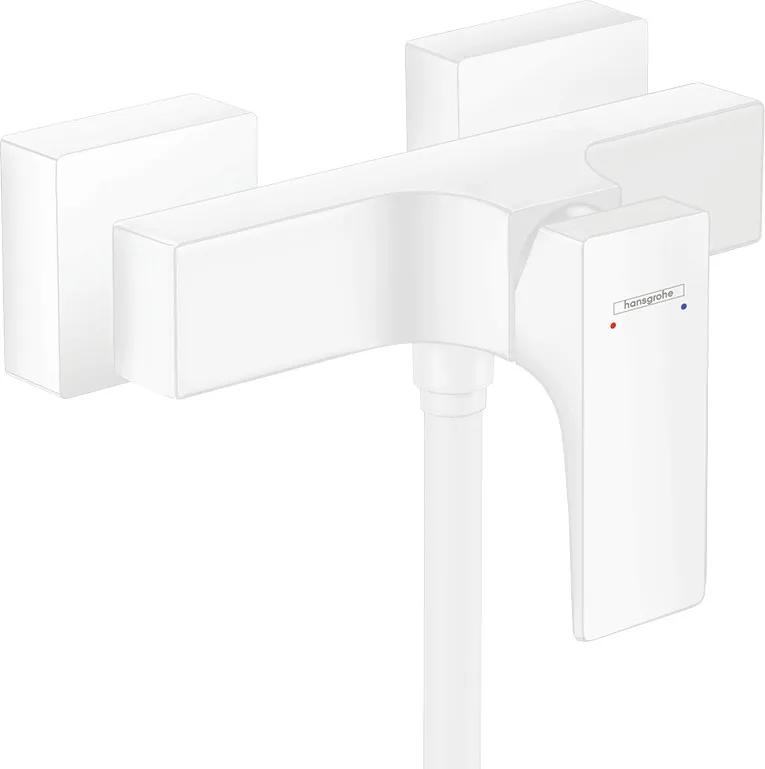 Metropol Single lever shower mixer for exposed installation with lever handle