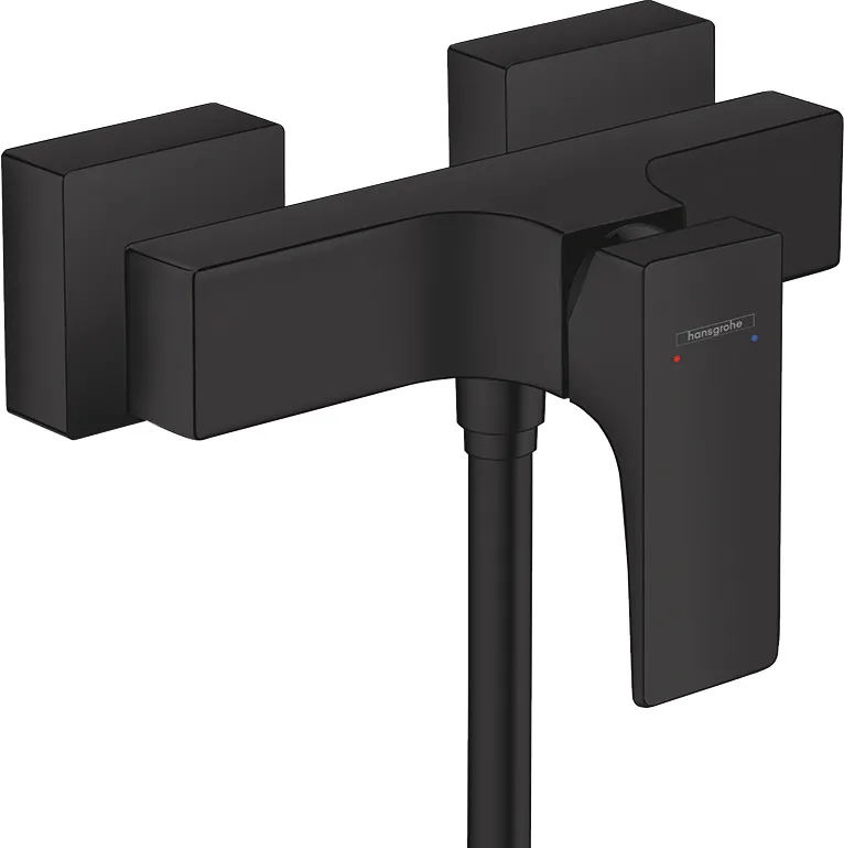 Metropol Single lever shower mixer for exposed installation with lever handle