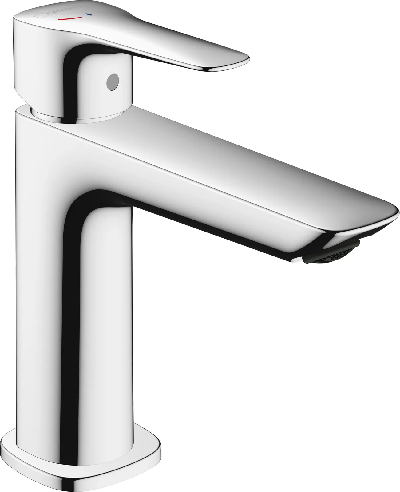 MySport Single lever basin mixer L Fine CoolStart with pop-up waste