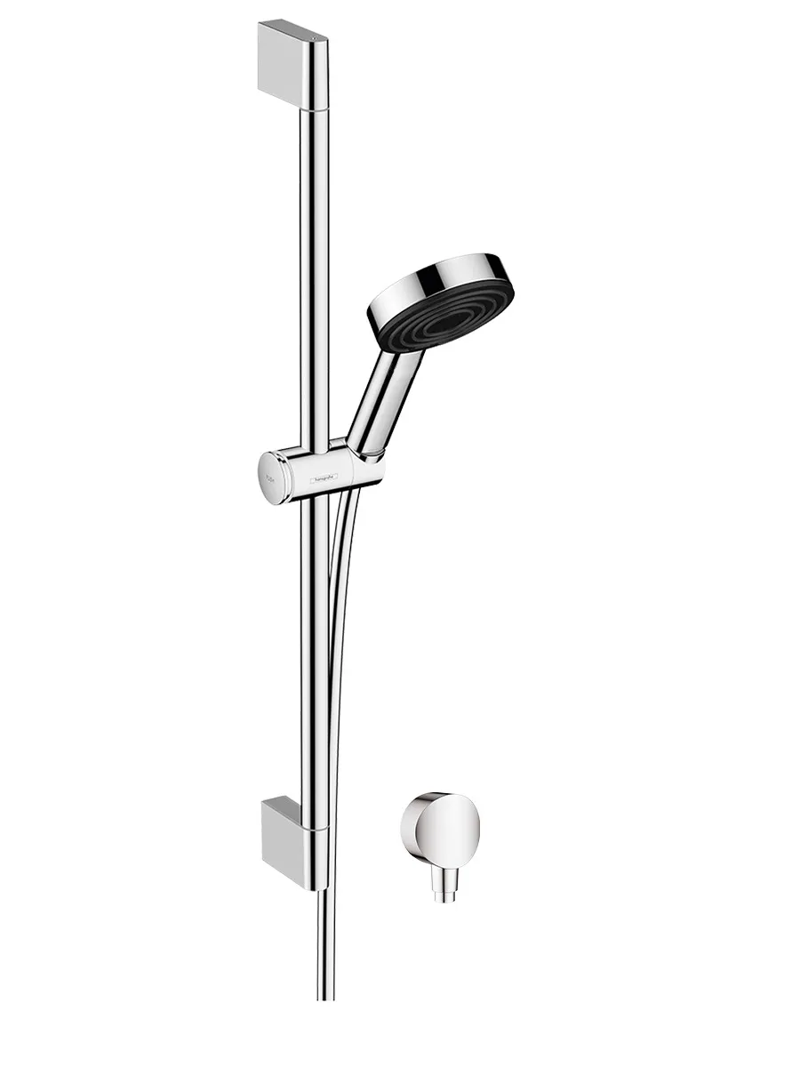 Pulsify S Shower set 105 1jet with shower bar 65 cm and hose connection