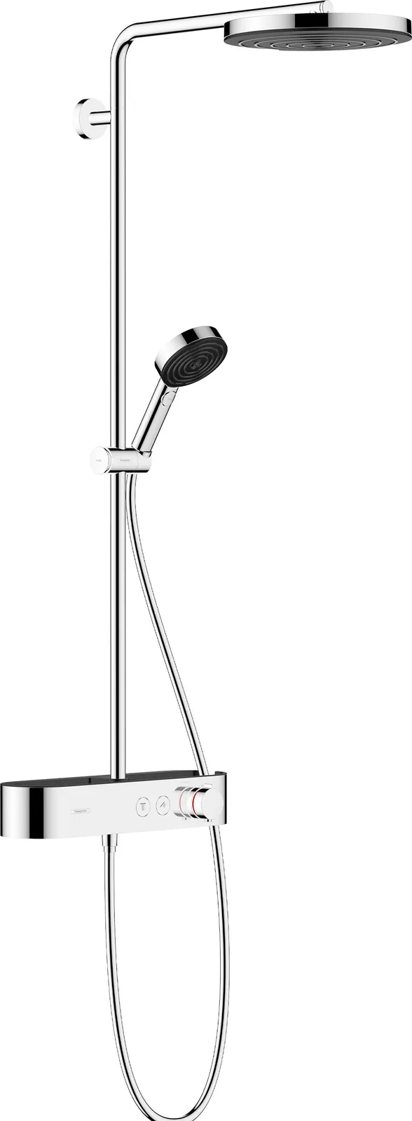 Pulsify S Shower column Showerpipe 260 1jet EcoSmart with ShowerTablet Select 400