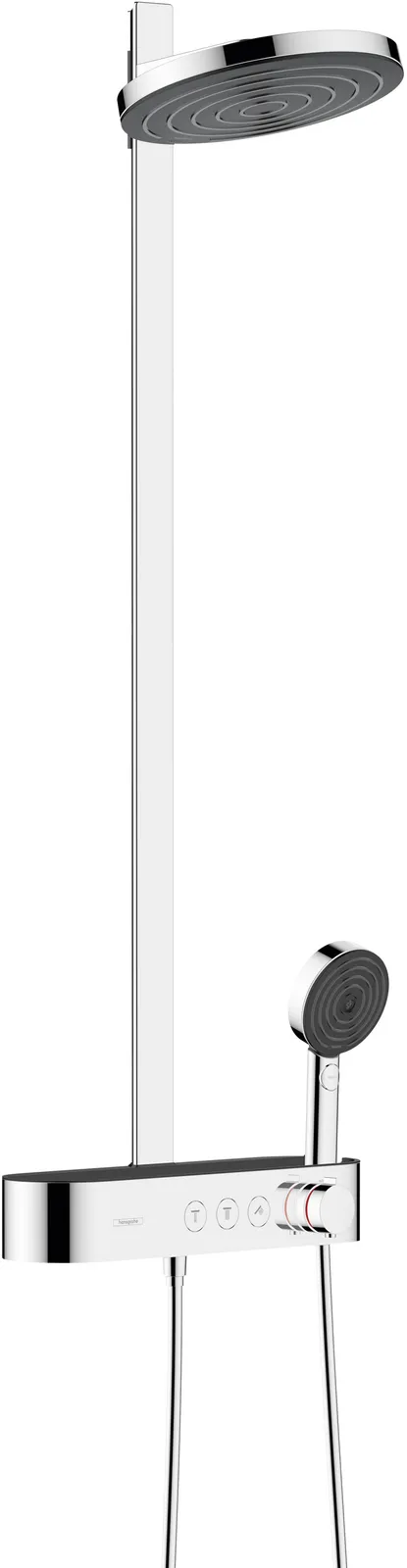 Pulsify S Showerpipe dush ustuni 260 2jet EcoSmart, ShowerTablet Select 400 bilan