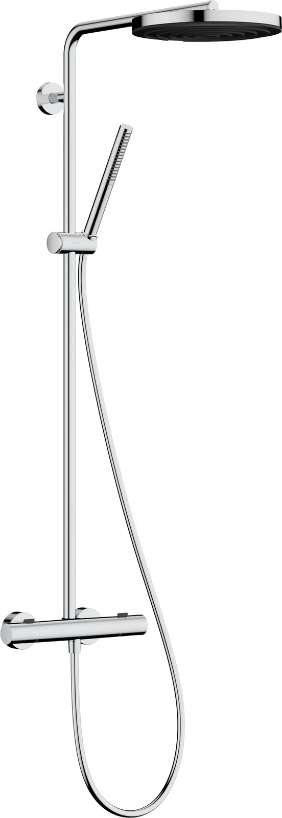 Pulsify S Puro Showerpipe dush ustuni 260 1jet EcoSmart, Ecostat Fine bilan