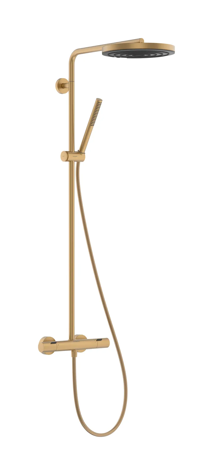 Pulsify S Puro Душевая стойка Showerpipe 260 1jet с Ecostat Fine 150cc DZR